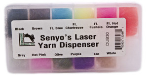 Hareline Fly Tying Senyo's Laser Yarn Dub Dubbing Dispenser