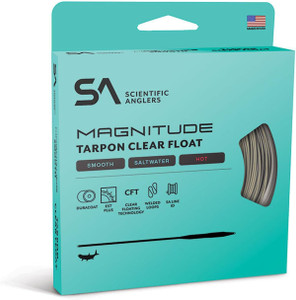 SA Magnitude Smooth Tarpon 12' Clear Float Tip