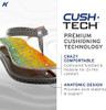 W's Fish Flip Rainbow Trout w/ Fixed Kling-On Deck Sole, Violet Gray