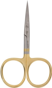 Dr. Slick All Purpose Scissor, 4", Gold Loops
