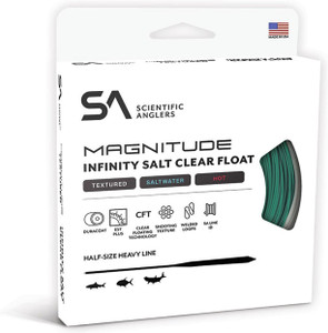 Magnitude Textured Infinity Salt Full Float - Clear