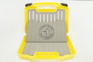 Kingfisher Streamer Fly Fishing Boat Box 2.0 - Yellow