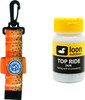 Loon Outdoors Top Ride Powder Dry Fly Floatant with Kingfisher Dry Shake Holder