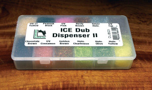 Hareline Fly Tying Ice Dub II Dispenser