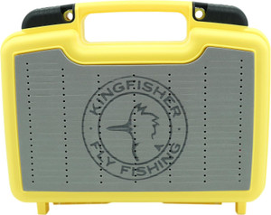 Kingfisher Boat Box Fly Fishing Streamer Box 2.0 JR - Yellow