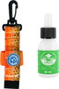Shimazaki Dry Shake Powder Dry Fly Floatant with Brush with Kingfisher Dry Shake Holder