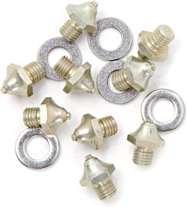 Threaded Carbide Spikes with washers, 7 mm, 40 Pack (CastTrax)