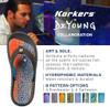 W's Fish Flip Rainbow Trout w/ Fixed Kling-On Deck Sole, Violet Gray