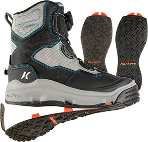 Korkers Darkhorse Women's Fishing Wading Boot w/ Felt & Kling-On Soles