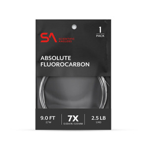 Scientific Anglers Absolute Florocarbon Leader, 12ft
