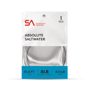 Scientific Anglers Absolute Saltwater Leader, 10ft, 3PK
