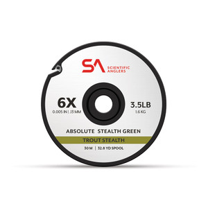 Scientific Anglers Absolute Trout Stealth Tippet, 30m
