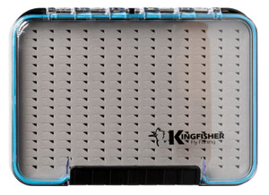 Kingfisher Fly Fishing Large Double Sided Waterproof Fly Box 