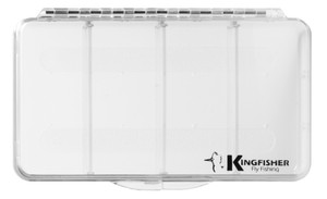 Kingfisher Fly Fishing Single Side Clear Fly Box