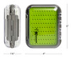 Kingfisher Fly Fishing Waterproof Double Sided Fly Box - Silicone Pads