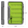 Kingfisher Fly Fishing Super Slim Waterproof Fly Box Silicone Insert