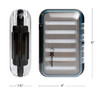 Kingfisher Fly Fishing Classic Double Sided Waterproof Fly Box