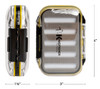 Kingfisher Fly Fishing Classic Double Sided Waterproof Fly Box