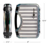 Kingfisher Fly Fishing Large Double Sided Streamer Boat Box