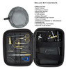 Kingfisher Fly Fishing Bitterroot True Rotary Fly Tying Vise Deluxe Kit, with Tools