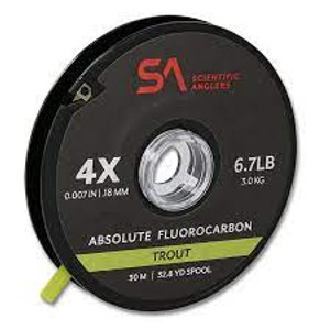 SA Absolute Trout Fluorocarbon Tippet, 30m
