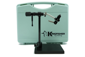 Kingfisher Fly Fishing Blackfoot Fly Tying Vise Kit with tools