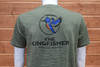 Kingfisher Fly Shop T-shirt - Circle Badge