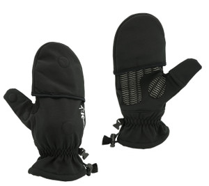 Kingfisher Convertible Mittens Flip Fingerless