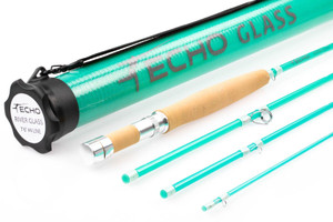 Echo Rajeff River Glass Fiberglass Fly Rod