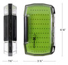Kingfisher Fly Fishing Double Sided Waterproof Fly Box Silicone Insert