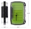 Kingfisher Fly Fishing Double Sided Waterproof Fly Box Silicone Insert