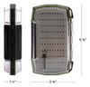 Kingfisher Fly Fishing Double Sided Waterproof Fly Box Foam Insert