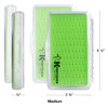 Kingfisher Fly Fishing Super Slim Silicone Fly Box - 2 Pack