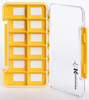 Kingfisher Fly Fishing Super Slim Waterproof Magnetic Compartment Fly Box