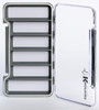 Kingfisher Fly Fishing Super Slim Waterproof Magnetic Compartment Fly Box