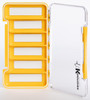 Kingfisher Fly Fishing Super Slim Waterproof Magnetic Compartment Fly Box