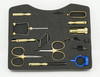 Kingfisher Fly Fishing Comprehensive Fly Tying Tool Kit, 11 Pc