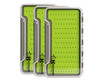 3 PC Fly Fishing Box Silicone Super Slim Waterproof Fly Fishing (7.5" x 4" x 3/4")