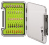 3 PC Fly Fishing Box Silicone Super Slim Waterproof Fly Fishing (5.5" x 3.5" x 3/4")