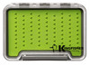 Kingfisher Fly Fishing Slim Waterproof Fly Box With Silicone Insert