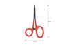 Kingfisher Fly Fishing Soft Grip Scissor Clamp