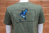 Kingfisher Fly Shop T-shirt - Montana Border