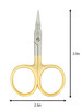 Kingfisher Fly Fishing Fly Tying Arrow Scissors 3.5 Inch