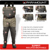Paramount Outdoors Summit Insulated Camo Wader 1600g