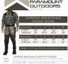 Paramount Outdoors Pinnacle Zippered Camo Wader 1200g