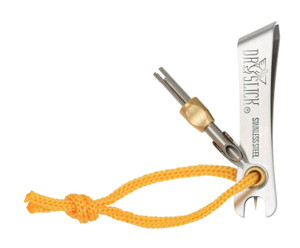 Dr. Slick Nipper w/Pin, File, Off Set Cutter & Knot Tyer, 2"