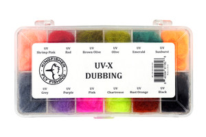 Kingfisher Fly Fishing UV X Fly Tying Dubbing Dispenser