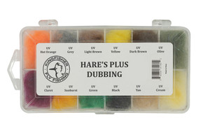 Kingfisher Fly Fishing Hare's Plus Fly Tying Dubbing Dispenser
