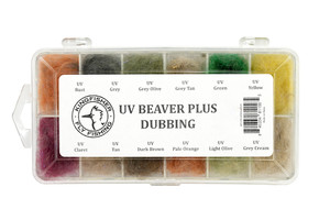 Kingfisher Fly Fishing Beaver plus UV Fly Tying Dubbing Dispenser