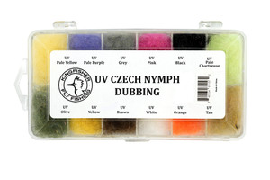 Kingfisher Fly Fishing Czech Nymph UV Fly Tying Dubbing Dispenser